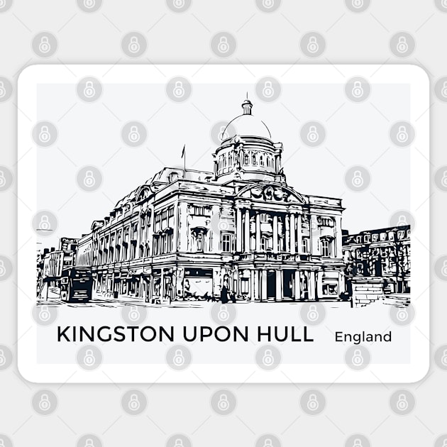Kingston upon Hull England Sticker by Lakeric